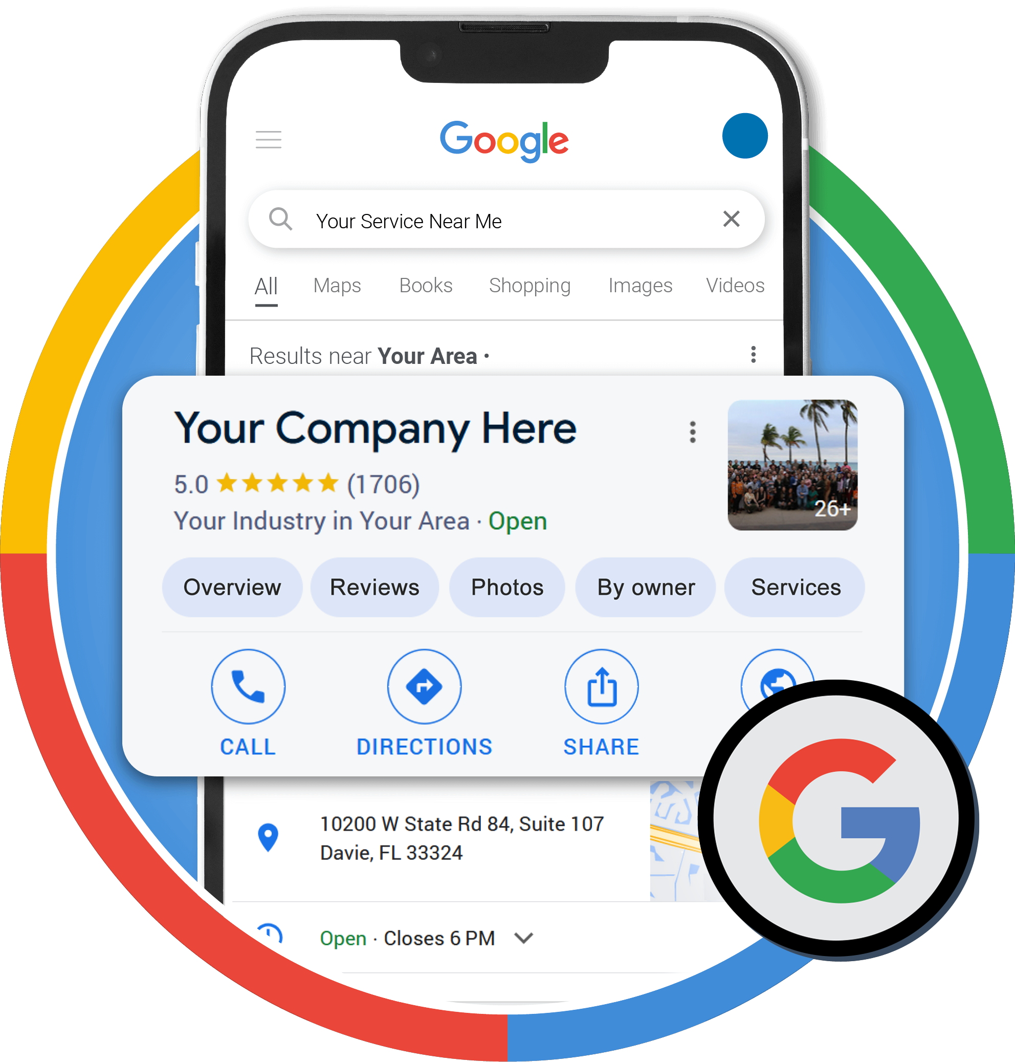 Google Business Profile growth dashboard